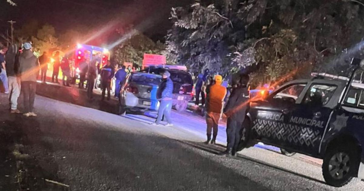 Choque en la carretera Naranjos – Chontla deja tres lesionados