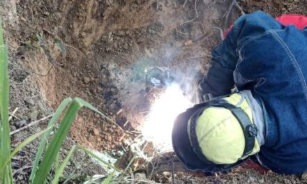 El Ejército Mexicano asegura toma clandestina en Tihuatlan, Veracruz