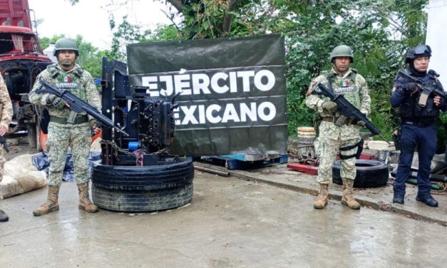 Poza Rica: Ejército Mexicano y Guardia Nacional recuperan equipo robado de la paraestatal