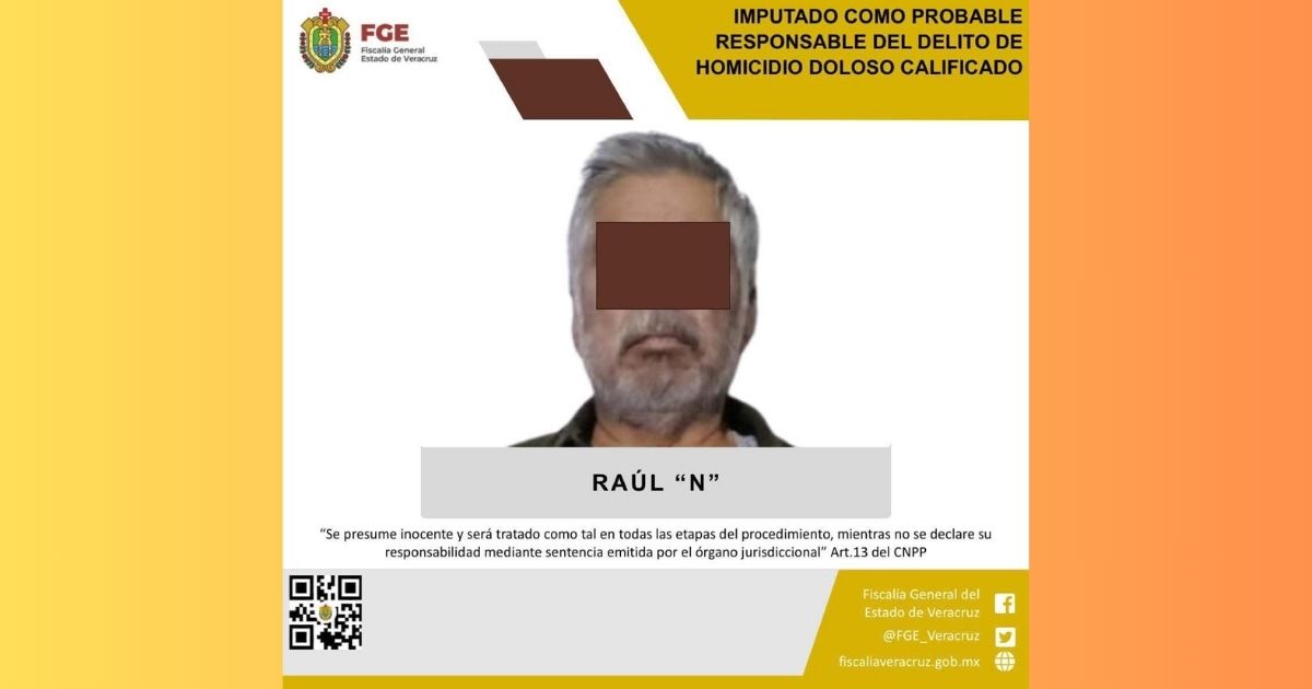 Prisión preventiva para Raúl “N”  por el delito de homicidio doloso en Papantla