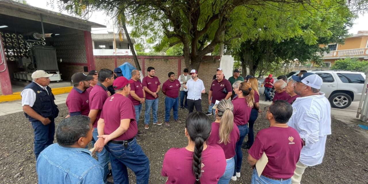 CAEV optimiza el servicio de agua en el norte de Veracruz