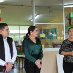 Chontla: Entrega de Apoyos Escolares en Preescolar, Primaria y Secundaria de Magozal