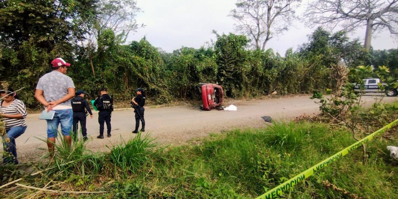 Tragedia en Tihuatlán: Estudiante del TEBAEV pierde la vida en aparatoso accidente