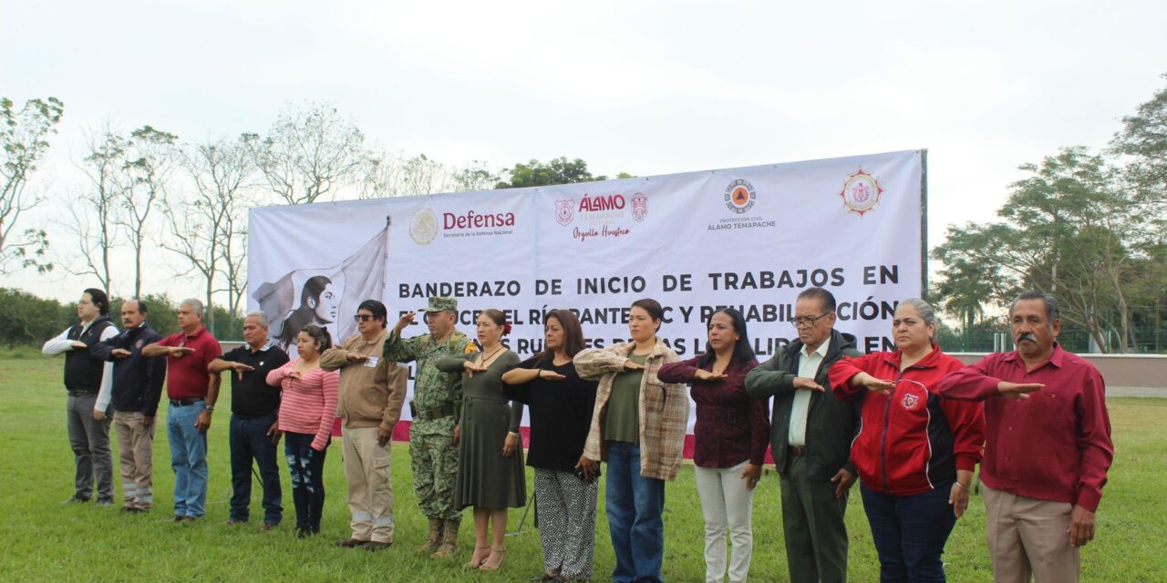 Inician Trabajos en el Río Tuxpan y Rehabilitación de Caminos Rurales en Álamo Temapache