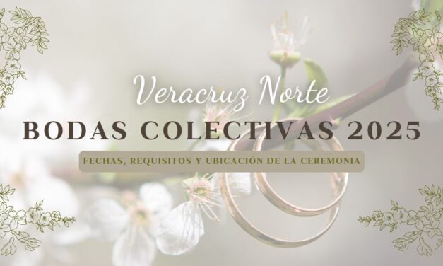Bodas Colectivas 2025 en Veracruz Norte