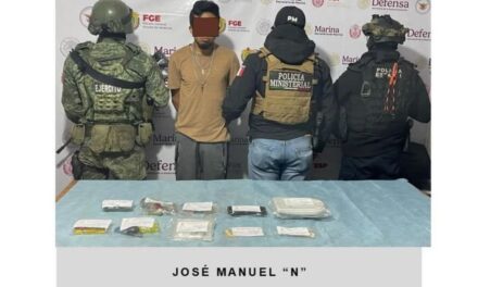 Aseguran objetos y detienen a sujeto tras operativo en Huayacocotla