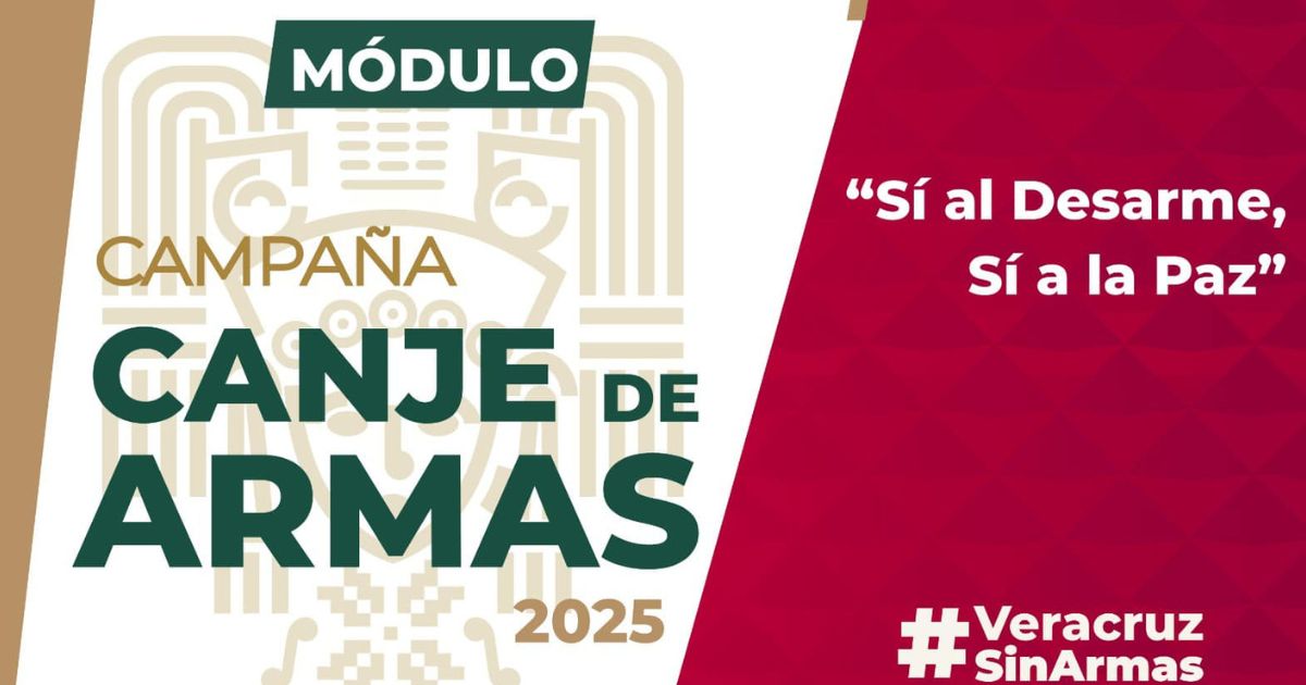 Arranca la Campaña de Canje de Armas en Álamo