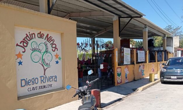 Ladrones irrumpen Jardín de Niños en Álamo y se llevan televisor