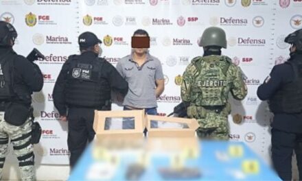 Chicontepec: Sujeto es detenido en flagrancia y probable posesión de sustancias ilícitas