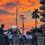 La Banda de Música de la VI Región Militar de la Secretaría de la Defensa Nacional ofreció maravilloso concierto en Tuxpan