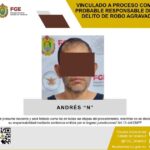 Tlapacoyan: Vinculado a proceso por el delito de robo agravado