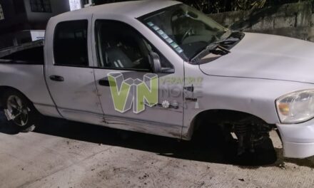 Álamo: Pipa de gas embiste camioneta y huye