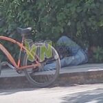 Ciclista sufre caída y permanece varias horas sin atención en Álamo