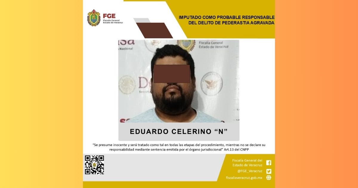 Eduardo Celerino “N” es imputado por pederastia en Pánuco
