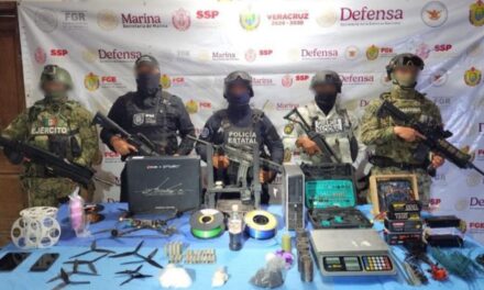 Tras operativo, desmantelan fábrica de explosivos caseros en Papantla