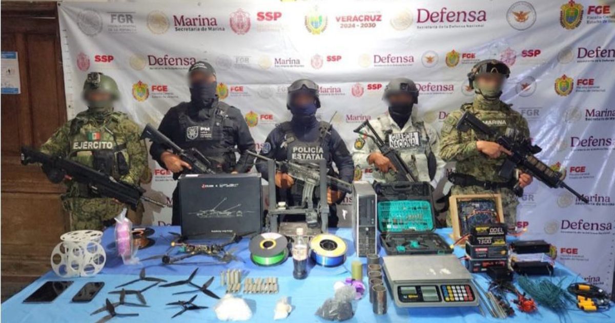 Tras operativo, desmantelan fábrica de explosivos caseros en Papantla