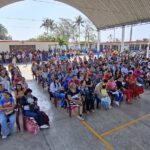 Se construirá moderno techado en área de uso múltiple y se rehabilitará la cancha deportiva de la escuela secundaria Técnica Industrial N° 2