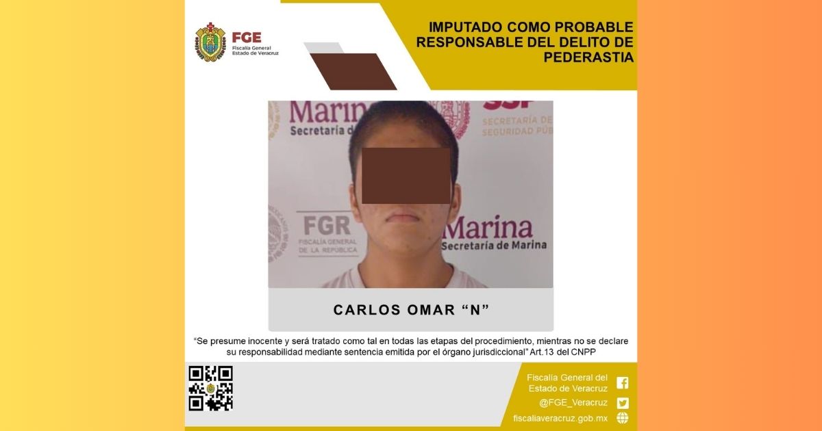 Sujeto es imputado por el delito de pederastia en Chinampa de Gorostiza