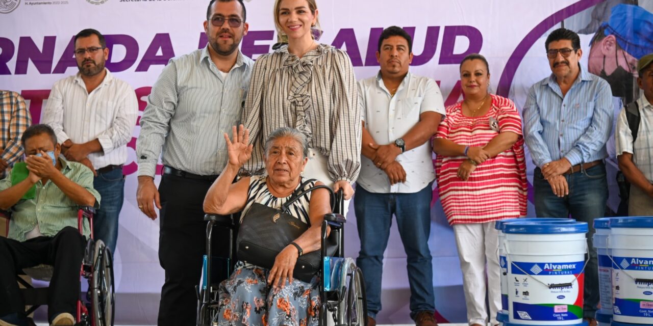 Tuxpan: Se realizó en Ojite Rancho Nuevo, la quinta Jornada de Salud Multidisciplinaria en tu Comunidad