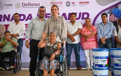 Tuxpan: Se realizó en Ojite Rancho Nuevo, la quinta Jornada de Salud Multidisciplinaria en tu Comunidad