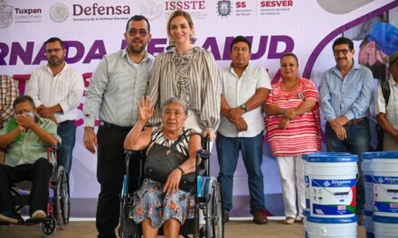 Tuxpan: Se realizó en Ojite Rancho Nuevo, la quinta Jornada de Salud Multidisciplinaria en tu Comunidad