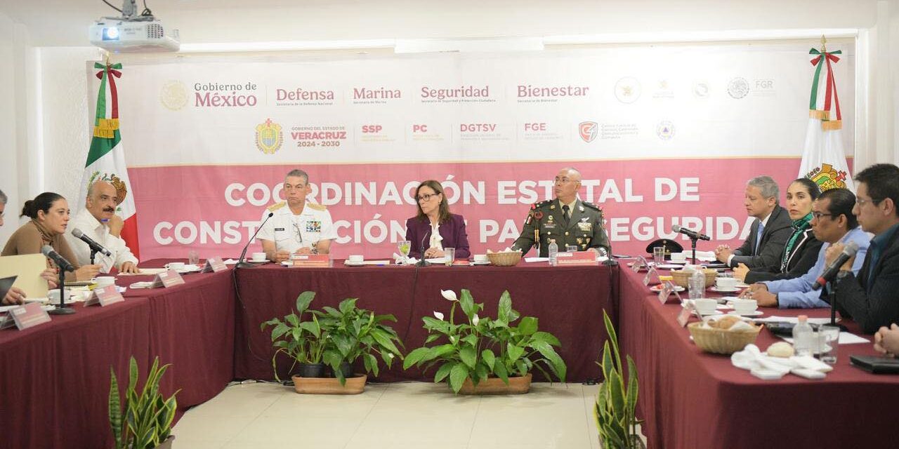 Resultados de la Mesa de Coordinación Estatal de Construcción de Paz y Seguridad