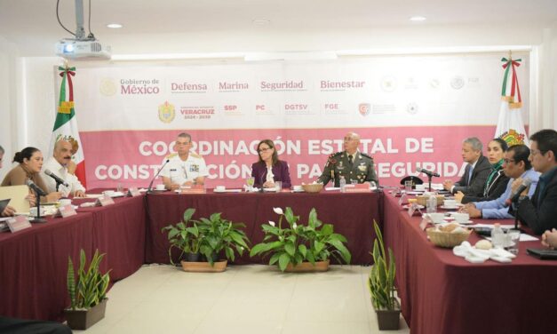 Resultados de la Mesa de Coordinación Estatal de Construcción de Paz y Seguridad