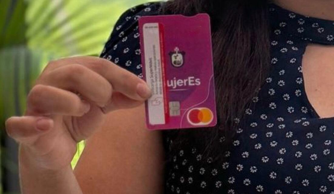 Entrega Poder Judicial tarjeta “MujerEs” para beneficiar a mujeres que reciben pensión alimenticia