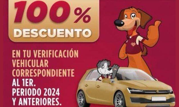 Veracruz amplía hasta junio los subsidios en verificación vehicular
