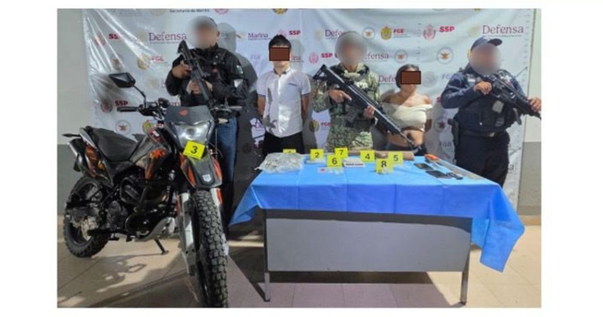 Exitoso operativo en Misantla: Dos detenidos y varios objetos asegurados