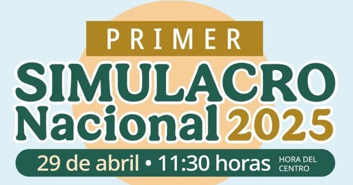 Tuxpan se prepara para el Simulacro Nacional 2025