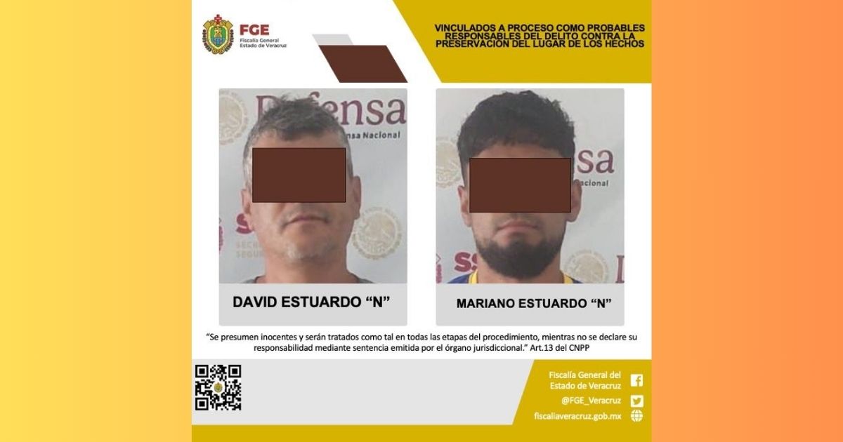 Dos vinculados a proceso por el delito contra la preservación del lugar de los hechos en El Higo