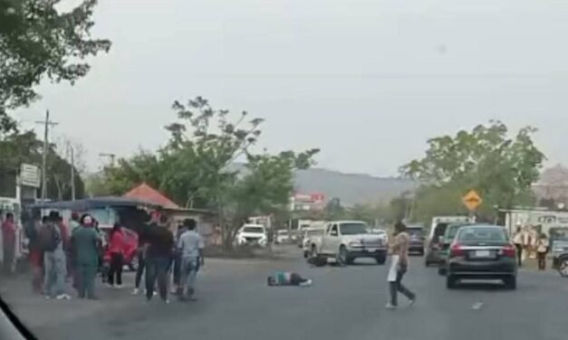 Naranjos: Hombre es atropellado sobre la carretera  Tuxpan-Tampico