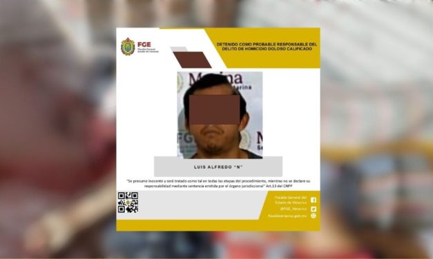 Detienen al presunto responsable del homicidio en la central camionera de Papantla