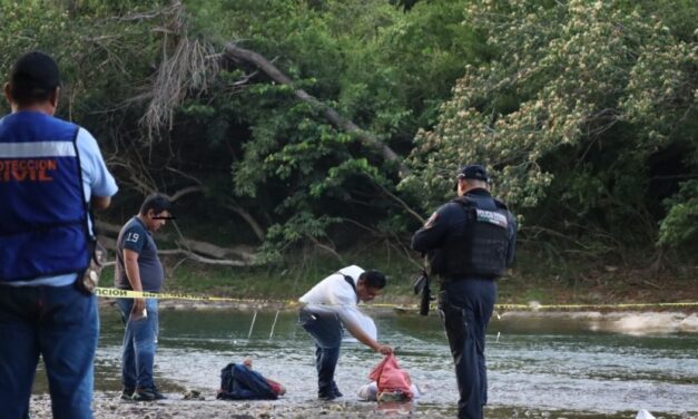 ¡Cayeron en una poza! Jóvenes mueren ahogados en aguas del río Calabozo en Tantoyuca