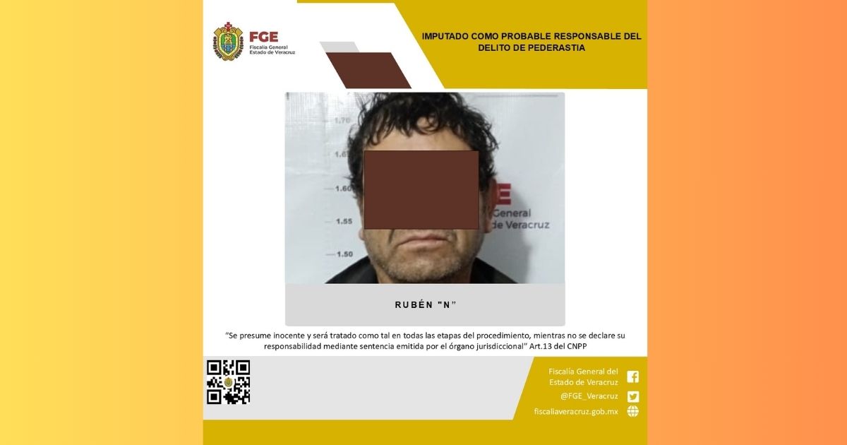 Imputado por el delito de pederastia en Huayacocotla
