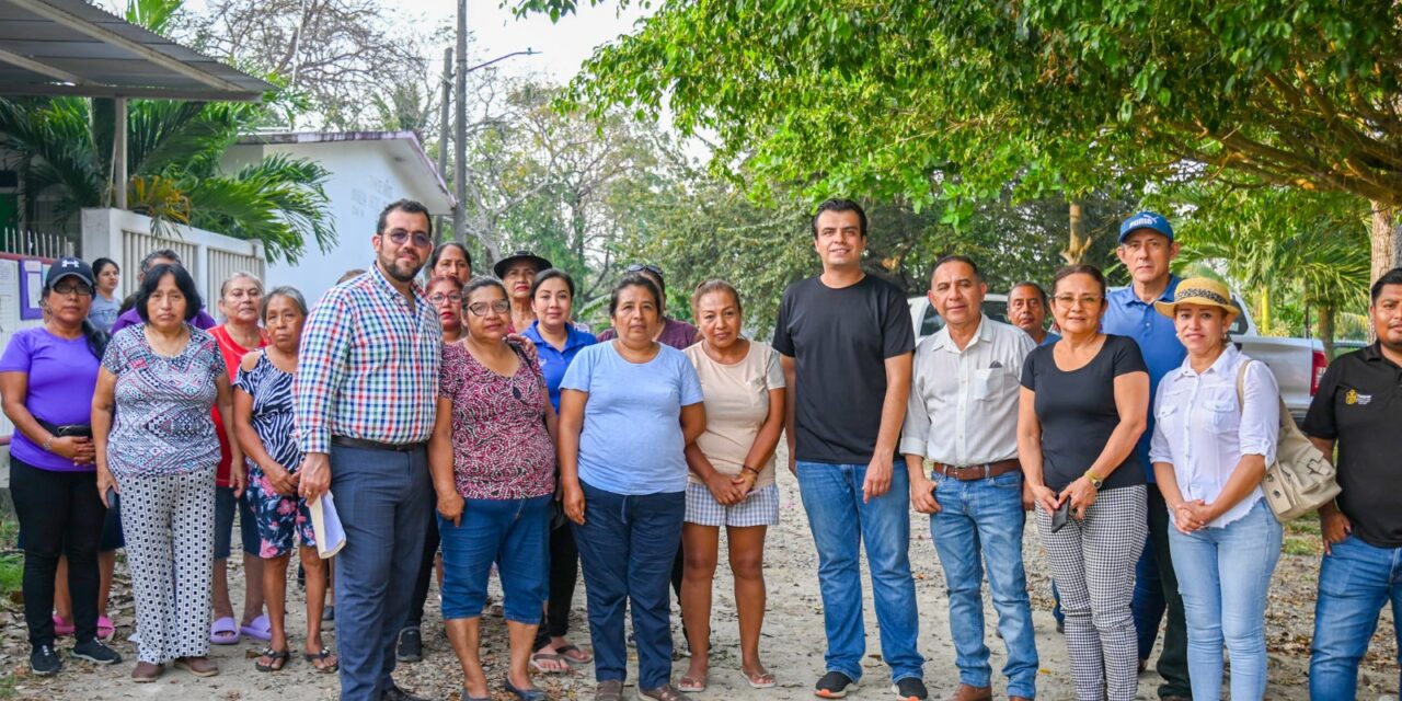 Tuxpan: Se conformaron los comités de obras de urbanización y un parque público, en las colonias Colosio, Miguel Hidalgo y Tulipanes