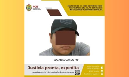 7 años de cárcel por delitos contra las instituciones de seguridad pública en Tihuatlán