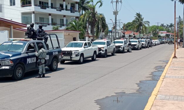 Se despliega en Tuxpan la Estrategia de Seguridad “Máxima Presencia”