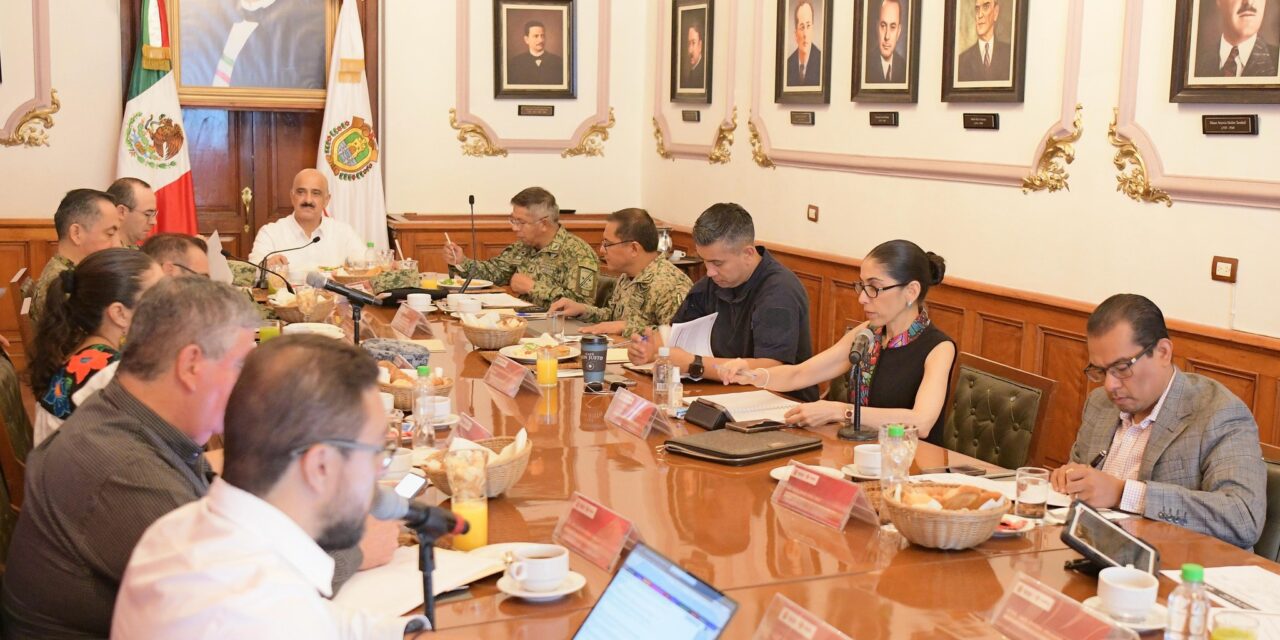 Resultados de la FGE en la Mesa de Coordinación Estatal de Construcción de Paz y Seguridad