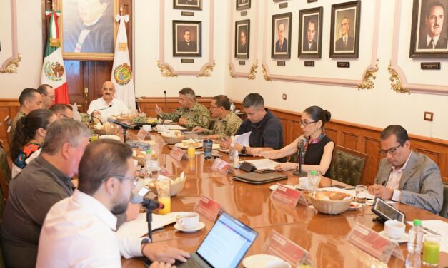 Resultados de la FGE en la Mesa de Coordinación Estatal de Construcción de Paz y Seguridad