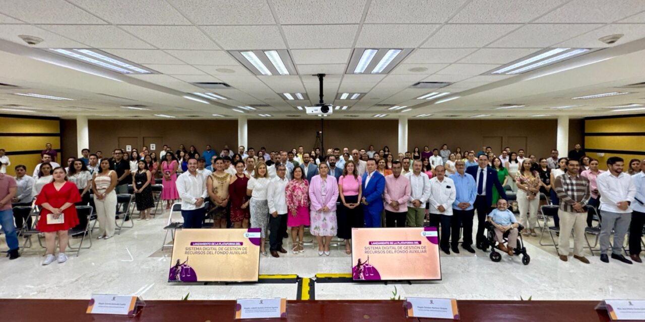 Avanza digitalización de servicios del Poder Judicial del Estado