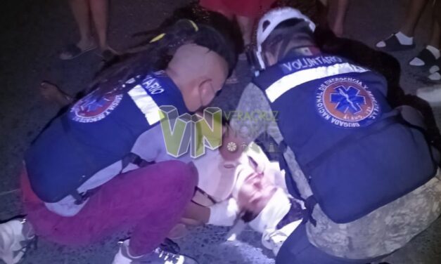 Álamo: Joven resulta lesionada en accidente de Motocicleta  