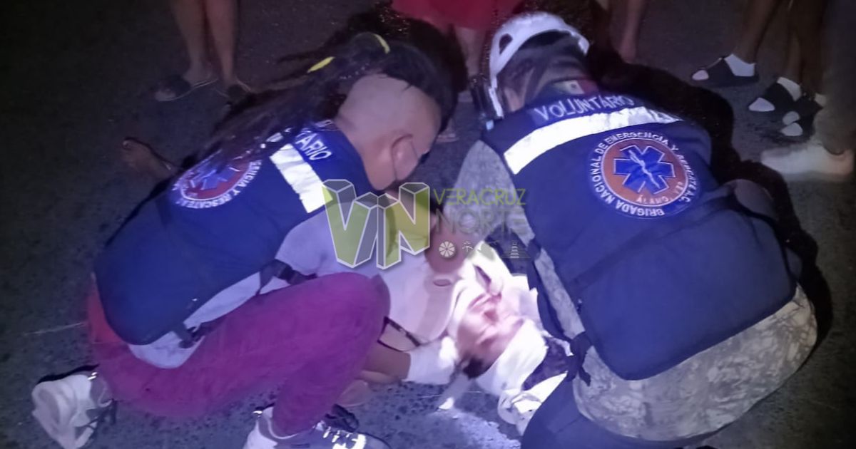 Álamo: Joven resulta lesionada en accidente de Motocicleta  