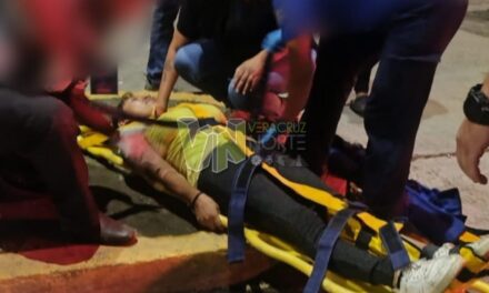 Motociclistas arrollan a mujer y bebé en Álamo