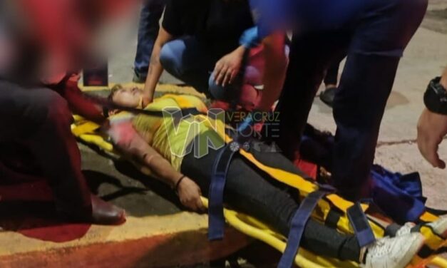 Motociclistas arrollan a mujer y bebé en Álamo