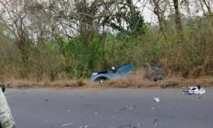 Accidente en el tramo carretero Potrero del Llano-Cerro Azul deja varios lesionados