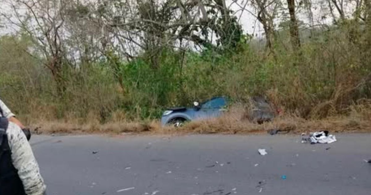 Accidente en el tramo carretero Potrero del Llano-Cerro Azul deja varios lesionados