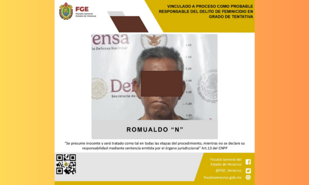 Vinculado a proceso por tentativa de feminicidio en Chalma