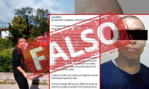 Falsa Alarma sobre la fuga del «Caníbal de la Leandro Valle» al estado de Veracruz